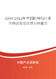 2009-2012年中國(guó)階梯鉆行業(yè)市場(chǎng)調(diào)查及前景分析報(bào)告 2009-2012年中國(guó)階梯鉆行業(yè)市場(chǎng)調(diào)查及前景分析報(bào)告