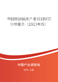 中國(guó)聚醚酮類產(chǎn)業(yè)規(guī)劃研究分析報(bào)告（2023年版）
