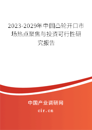 2023-2029年中國(guó)凸輪開(kāi)口市場(chǎng)熱點(diǎn)聚焦與投資可行性研究報(bào)告