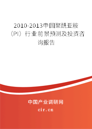 2010-2013中國聚酰亞胺(PI)行業(yè)前景預(yù)測(cè)及投資咨詢報(bào)告 2010-2013中國聚酰亞胺(PI)行業(yè)前景預(yù)測(cè)及投資咨詢報(bào)告