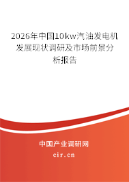 2026年中國(guó)10kw汽油發(fā)電機(jī)發(fā)展現(xiàn)狀調(diào)研及市場(chǎng)前景分析報(bào)告 2026年中國(guó)10kw汽油發(fā)電機(jī)發(fā)展現(xiàn)狀調(diào)研及市場(chǎng)前景分析報(bào)告