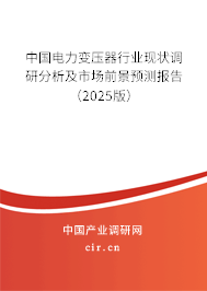 中國(guó)電力變壓器行業(yè)現(xiàn)狀調(diào)研分析及市場(chǎng)前景預(yù)測(cè)報(bào)告（2025版）