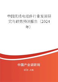 中國無線電組件行業(yè)發(fā)展研究與趨勢預(yù)測報告（2024年）