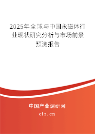 2025年全球與中國(guó)永磁體行業(yè)現(xiàn)狀研究分析與市場(chǎng)前景預(yù)測(cè)報(bào)告 2025年全球與中國(guó)永磁體行業(yè)現(xiàn)狀研究分析與市場(chǎng)前景預(yù)測(cè)報(bào)告
