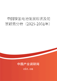 中國鎳氫電池發(fā)展現(xiàn)狀及前景趨勢分析(2025-2031年) 中國鎳氫電池發(fā)展現(xiàn)狀及前景趨勢分析(2025-2031年)
