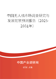 中國無人機市場調(diào)查研究與發(fā)展前景預測報告（2025-2031年）