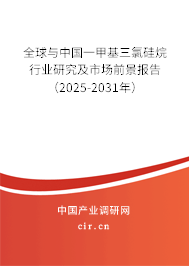 全球與中國一甲基三氯硅烷行業(yè)研究及市場前景報告（2025-2031年）