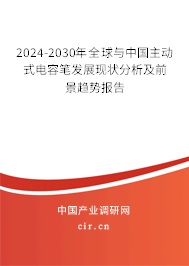 2024-2030年全球與中國主動(dòng)式電容筆發(fā)展現(xiàn)狀分析及前景趨勢(shì)報(bào)告