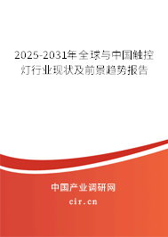 2025-2031年全球與中國觸控燈行業(yè)現狀及前景趨勢報告 2025-2031年全球與中國觸控燈行業(yè)現狀及前景趨勢報告