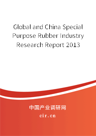 Global and China Special Purpose Rubber Industry Research Report 2013