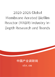 2020-2026 Global Membrane Aerated Biofilm Reactor (MABR) Industry In-Depth Research and Trends Forecast Report