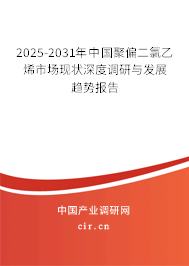 2025-2031年中國聚偏二氯乙烯市場現(xiàn)狀深度調(diào)研與發(fā)展趨勢報告