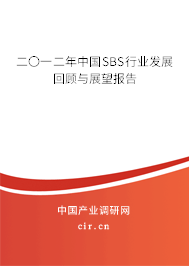 二〇一二年中國SBS行業(yè)發(fā)展回顧與展望報告
