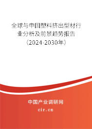 全球與中國塑料擠出型材行業(yè)分析及前景趨勢報告（2024-2030年）