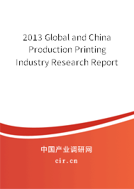 2013 Global and China Production Printing Industry Research Report 2013 Global and China Production Printing Industry Research Report