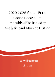 2020-2026 Global Food Grade Potassium Metabisulfite Industry Analysis and Market Outlook Report 2020-2026 Global Food Grade Potassium Metabisulfite Industry Analysis and Market Outlook Report