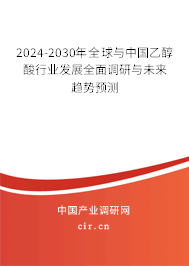 2024-2030年全球與中國乙醇酸行業(yè)發(fā)展全面調(diào)研與未來趨勢預(yù)測 2024-2030年全球與中國乙醇酸行業(yè)發(fā)展全面調(diào)研與未來趨勢預(yù)測
