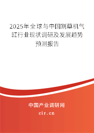 2025年全球與中國割草機(jī)氣缸行業(yè)現(xiàn)狀調(diào)研及發(fā)展趨勢預(yù)測報告
