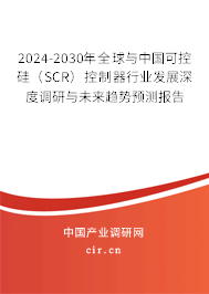 2024-2030年全球與中國可控硅（SCR）控制器行業(yè)發(fā)展深度調(diào)研與未來趨勢預測報告