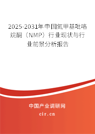 2025-2031年中國(guó)氮甲基吡咯烷酮（NMP）行業(yè)現(xiàn)狀與行業(yè)前景分析報(bào)告
