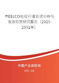 中國ECO電纜行業(yè)現(xiàn)狀分析與發(fā)展前景研究報告（2026-2032年）