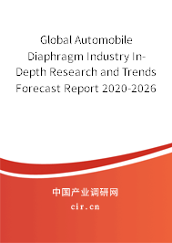 Global Automobile Diaphragm Industry In-Depth Research and Trends Forecast Report 2020-2026