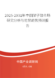 2025-2031年中國架子鼓市場研究分析與前景趨勢預(yù)測報告
