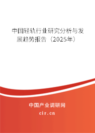 中國輕軌行業(yè)研究分析與發(fā)展趨勢報告（2025年）