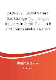 2020-2026 Global Natural Gas Storage Technologies Industry In-Depth Research and Trends Analysis Report 2020-2026 Global Natural Gas Storage Technologies Industry In-Depth Research and Trends Analysis Report
