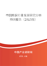 中國擔(dān)保行業(yè)發(fā)展研究分析預(yù)測(cè)報(bào)告(2013版) 中國擔(dān)保行業(yè)發(fā)展研究分析預(yù)測(cè)報(bào)告(2013版)