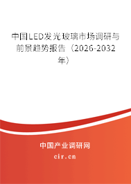 中國LED發(fā)光玻璃市場調(diào)研與前景趨勢報告（2024-2030年）