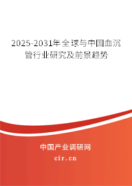 2025-2031年全球與中國血沉管行業(yè)研究及前景趨勢(shì) 2025-2031年全球與中國血沉管行業(yè)研究及前景趨勢(shì)