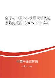 全球與中國iptv發(fā)展現(xiàn)狀及前景趨勢報告（2025-2031年）