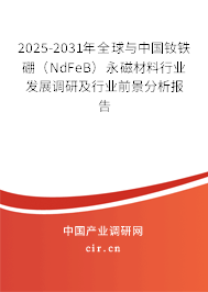 2025-2031年全球與中國釹鐵硼（NdFeB）永磁材料行業(yè)發(fā)展調(diào)研及行業(yè)前景分析報告