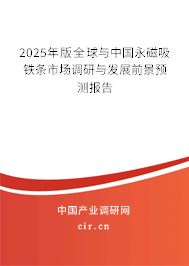 2025年版全球與中國(guó)永磁吸鐵條市場(chǎng)調(diào)研與發(fā)展前景預(yù)測(cè)報(bào)告 2025年版全球與中國(guó)永磁吸鐵條市場(chǎng)調(diào)研與發(fā)展前景預(yù)測(cè)報(bào)告
