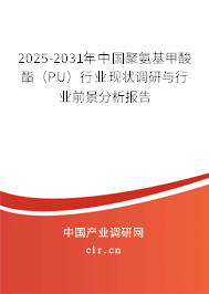 2025-2031年中國(guó)聚氨基甲酸酯（PU）行業(yè)現(xiàn)狀調(diào)研與行業(yè)前景分析報(bào)告