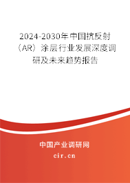 2024-2030年中國抗反射（AR）涂層行業(yè)發(fā)展深度調(diào)研及未來趨勢(shì)報(bào)告