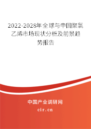 2022-2028年全球與中國聚氯乙烯市場現(xiàn)狀分析及前景趨勢報告 2022-2028年全球與中國聚氯乙烯市場現(xiàn)狀分析及前景趨勢報告