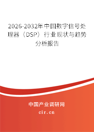 2026-2032年中國(guó)數(shù)字信號(hào)處理器(DSP)行業(yè)現(xiàn)狀與趨勢(shì)分析報(bào)告 2026-2032年中國(guó)數(shù)字信號(hào)處理器(DSP)行業(yè)現(xiàn)狀與趨勢(shì)分析報(bào)告
