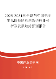 2025-2031年全球與中國無圖案晶圓缺陷檢測系統(tǒng)行業(yè)分析及發(fā)展趨勢預(yù)測報(bào)告