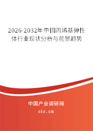 2026-2032年中國丙烯基彈性體行業(yè)現(xiàn)狀分析與前景趨勢 2026-2032年中國丙烯基彈性體行業(yè)現(xiàn)狀分析與前景趨勢