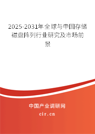 2025-2031年全球與中國存儲(chǔ)磁盤陣列行業(yè)研究及市場(chǎng)前景 2025-2031年全球與中國存儲(chǔ)磁盤陣列行業(yè)研究及市場(chǎng)前景