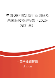 中國ORP測定儀行業(yè)調(diào)研及未來趨勢預測報告（2025-2031年）
