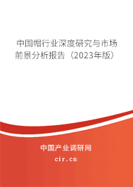中國帽行業(yè)深度研究與市場前景分析報告（2023年版）