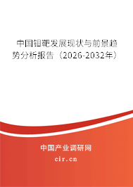 中國(guó)鉬靶發(fā)展現(xiàn)狀與前景趨勢(shì)分析報(bào)告（2024-2030年）