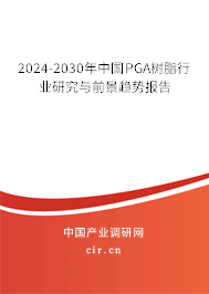 2024-2030年中國(guó)PGA樹(shù)脂行業(yè)研究與前景趨勢(shì)報(bào)告