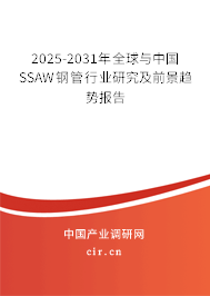 2025-2031年全球與中國(guó)SSAW鋼管行業(yè)研究及前景趨勢(shì)報(bào)告