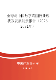 全球與中國(guó)數(shù)字海圖行業(yè)現(xiàn)狀及發(fā)展前景報(bào)告（2025-2031年）