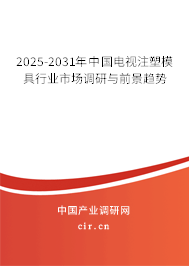 2025-2031年中國電視注塑模具行業(yè)市場調(diào)研與前景趨勢