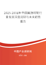 2025-2031年中國氟胞嘧啶行業(yè)發(fā)展深度調(diào)研與未來趨勢報告 2025-2031年中國氟胞嘧啶行業(yè)發(fā)展深度調(diào)研與未來趨勢報告